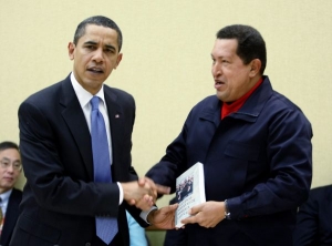 Obama dostal od venezuelského prezidenta knihu o vykořisťování.
